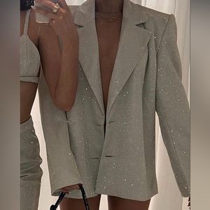 SLA The Label Paloma Sparkle Blazer